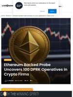 Ethereum Probe Finds DPRK Operatives in Crypto