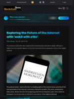 Exploring the Future of the Internet with 'web3 with a16z' - Blockchain.News