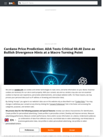 Cardano Price Prediction: ADA Tests Critical $0.40 Zone as Bullish Divergence Hints at a Macro Turning Point - Brave New Coin