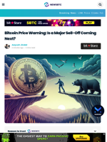 Bitcoin Price Warning: Is a Major Sell-Off Coming Next?