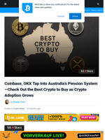 Best Crypto to Buy as $2.8T Australian Pensions Could Go Crypto