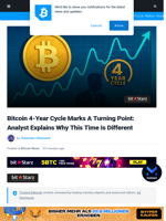 Bitcoin 4-Year Cycle Marks A Turning Point: Analyst Explains Why This Time Is Different | Bitcoinist.com