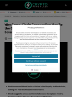 Why Cross-Chain Cooperation May Be the Only Way Forward for Ethereum, Solana, and Cardano - Crypto News Flash