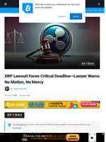 XRP Lawsuit Faces Critical June 16 Deadline, Lawyer Warns