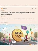 Cardano (ADA) price plunges to $0.65, Key levels to watch