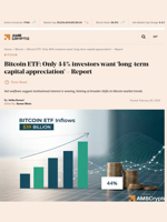 Bitcoin ETF: Only 44% investors want 'long-term capital appreciation' - Report - AMBCrypto