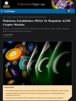Pakistan Establishes PDAA To Regulate $25B Crypto Market