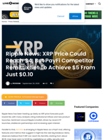 Ripple News: XRP Price Could Reach $4, But PayFi Competitor Remittix Set To Achieve $5 From Just $0.10 | Live Bitcoin News