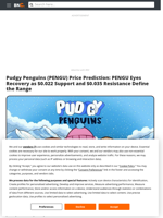 Pudgy Penguins (PENGU) Price Prediction: PENGU Eyes Recovery as $0.022 Support and $0.035 Resistance Define the Range - Brave New Coin