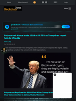 Polymarket: Vance leads 2028 at 19.75% as Trump Iran report fails to lift odds - Blockchain.News