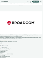 Broadcom stock is down 32% from its high, but Anthropic's IPO filing may clarify the bull case