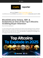 Top 4 Altcoins to Watch Right Now: Could BlockDAG Be the Market’s Next Big Win?