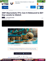 XRP Skyrockets 17%: Can It Rebound to $3? Key Levels to Watch