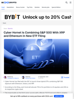 Nasdaq-Listed Firm Is Bringing ETFs Combining S&P 500 And XRP
