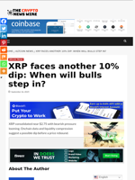 XRP faces another 10% dip: When will bulls step in? - The Crypto News Wire