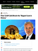 Peter Schiff Warns Bitcoin is the 
