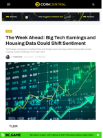 The Week Ahead: Big Tech Earnings and Housing Data Could Shift Sentiment - CoinCentral