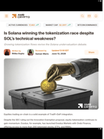 Is Solana winning the tokenization race despite SOL's technical weakness? - AMBCrypto