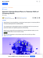 Beself Turns to Full Share Tokenization with BeToken