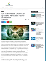 ICP vs Polkadot: Chain-Key Speed vs Parachain Power Showdown - CryptoCoin.News