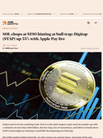SOL chops at $190 hinting at bull trap: Digitap ($TAP) up 55% with Apple Pay live - AMBCrypto