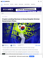 Crypto Lending Revives in Korea Despite Stricter Government Rules - BeInCrypto
