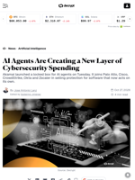 AI Agents Are Creating a New Layer of Cybersecurity Spending - Decrypt