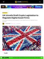UK Unveils Draft Crypto Legislation to Regulate Digital Asset Firms