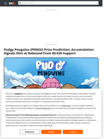 Pudgy Penguins (PENGU) Price Prediction: Accumulation Signals Hint at Rebound From $0.029 Support - Brave New Coin