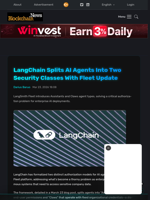 LangChain Splits AI Agents Into Two Security Classes With Fleet Update - Blockchain.News