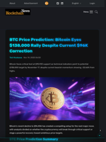 BTC Price Prediction: Bitcoin Eyes $138,000 Rally Despite Current $96K Correction - Blockchain.News