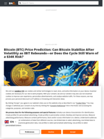 Bitcoin (BTC) Price Prediction: Can Bitcoin Stabilize After Volatility as IBIT Rebounds—or Does the Cycle Still Warn of a $34K Risk? - Brave New Coin