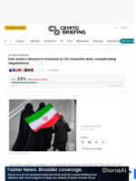 Iran seeks Lebanon's inclusion in US ceasefire deal, complicating negotiations