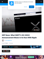 XRP News: What SWIFT’s ISO 20022 Announcement Means In Its Race With Ripple | Bitcoinist.com