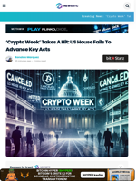 ‘Crypto Week’ Takes A Hit: US House Fails To Advance Key Acts