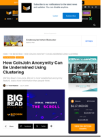 How CoinJoin Anonymity Can Be Undermined Using Clustering
