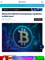 Bitcoin Price Still Not Overheated Says Top Metrics, Is $150k Close?