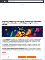 Dogecoin Price Prediction: DOGE Shows Mixed Signals As Traders Watch Key Support And Upcoming Network Updates