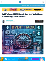 Bybit's Record $1.5B Hack & How Best Wallet Token Is Redefining Crypto Security