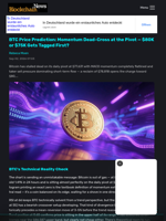 BTC Price Prediction: Momentum Dead-Cross at the Pivot — $80K or $75K Gets Tagged First? - Blockchain.News