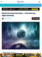 Bitcoin Price Eyes New Gains — Is the Next Leg Higher Starting?