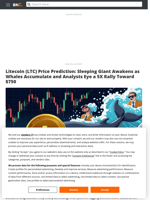 Litecoin (LTC) Price Prediction: Sleeping Giant Awakens as Whales Accumulate and Analysts Eye a 5X Rally Toward $750 - Brave New Coin