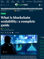 what is blockchain scalability