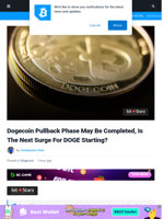 Dogecoin Pullback Phase May Be Completed, Is The Next Surge For DOGE Starting? | Bitcoinist.com