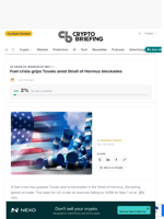 Fuel crisis grips Tuvalu amid Strait of Hormuz blockades