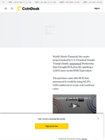 WLFI News: BUILDon Surges 1,340% After World Liberty Financial Buys the Token