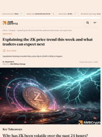 Explaining the ZK price trend this week and what traders can expect next - AMBCrypto