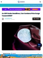 Forget XRP, Can The Cardano Price Climb To $100?