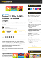 Coinbase's $2 Billion Deal With Stablecoin Startup BVNK Collapses