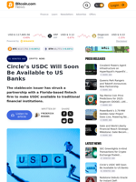 Circle’s USDC Will Soon Be Available to US Banks – Crypto News Bitcoin News